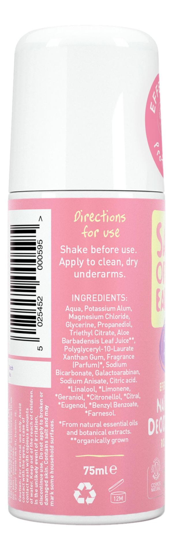 Lavender and Vanilla Roll-On Deodorant
